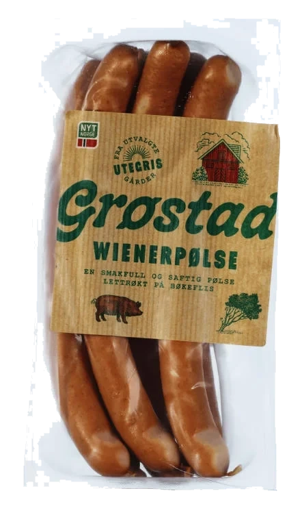 Wienerpølse 330g Grøstad