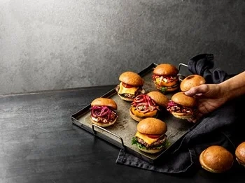 Mini Hamburgerbröd, potato