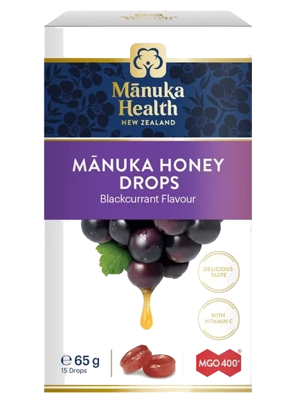Manuka Honey Drops Solbær
