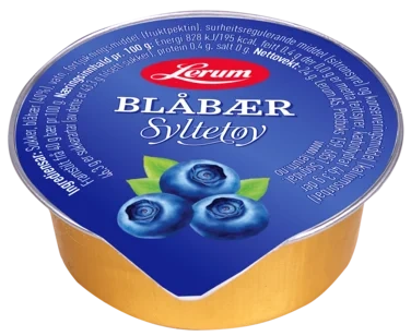 Blåbærsyltetøy 100/24g Lerum