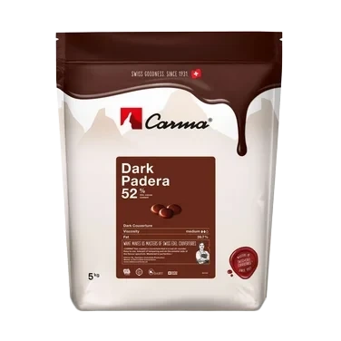 Mørk Padera Couverture Sjokolade 52% 5kg