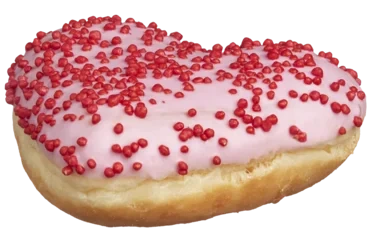Coop Donut Hjerte med Bringebær 88g