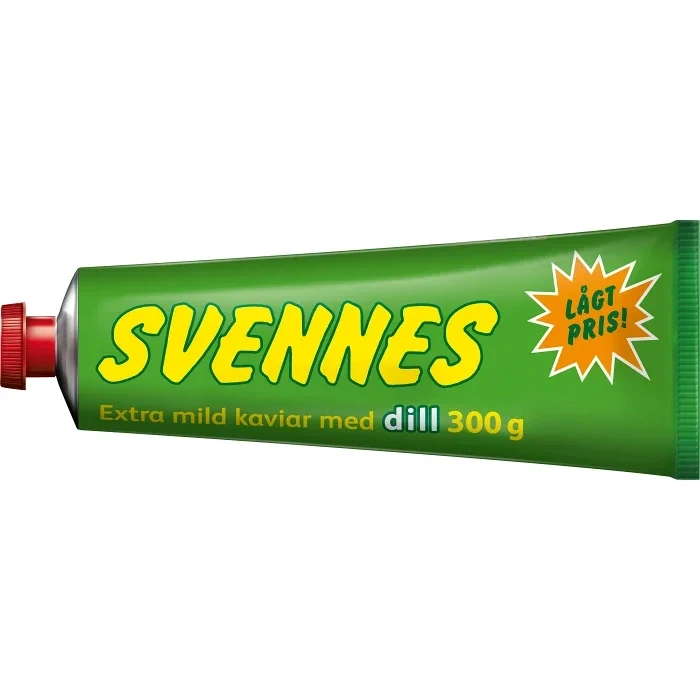 Kaviar mild dill 300g Svennes