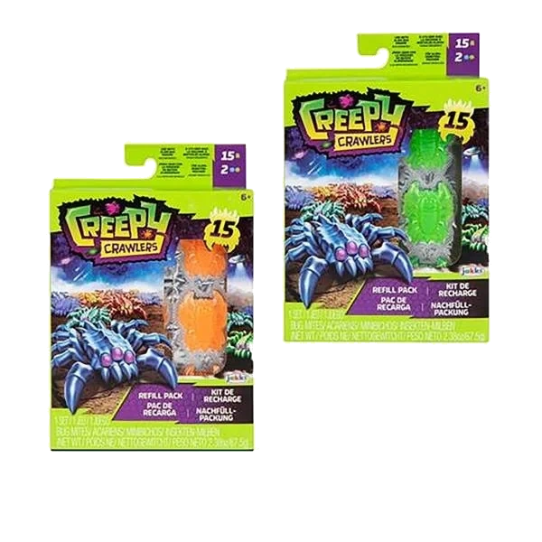 Creepy Crawlers Refill pack - 15 Bug Mites