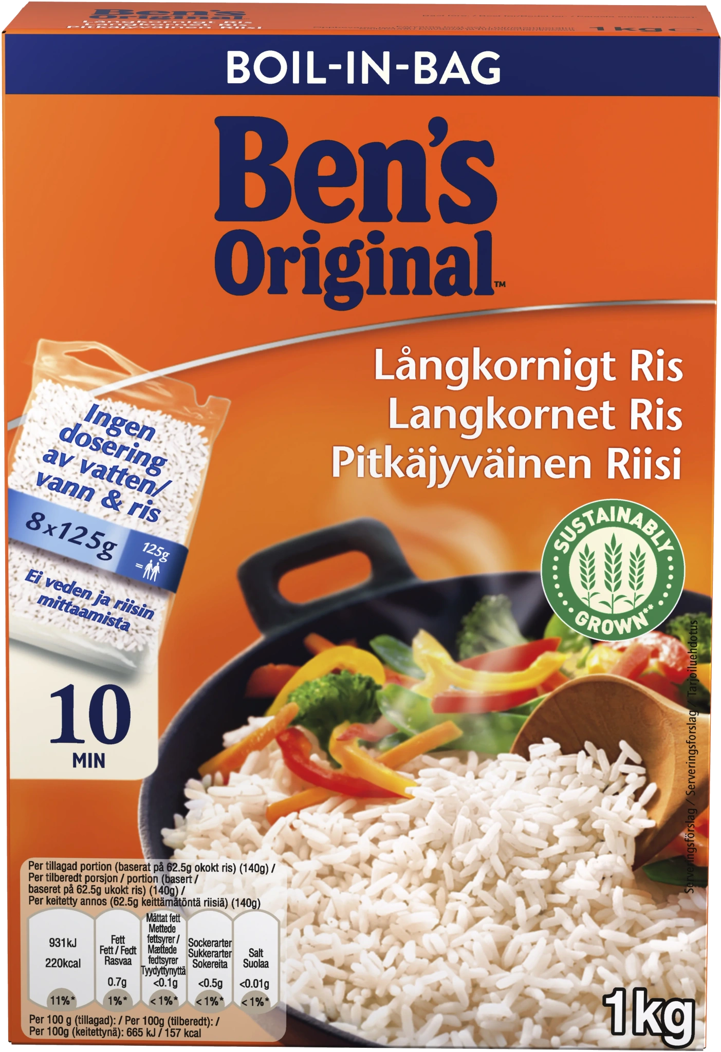 Ris Långkornigt Boil In Bag