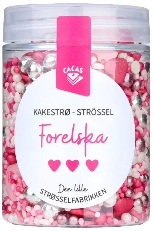 Kakestrø Valentine Forelska 85g Cacas