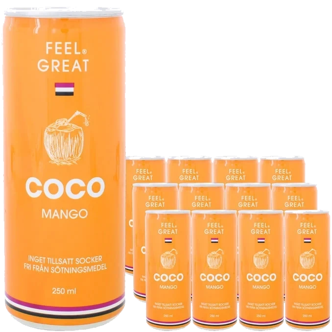 Kokosdryck Coco Mango 12-pack