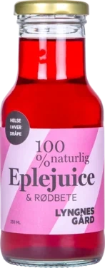 Eplejuice & Rødbete 250ml Fl Lyngnes Gård