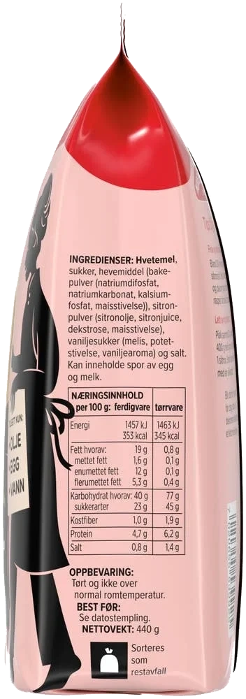 Saftig sitronkake