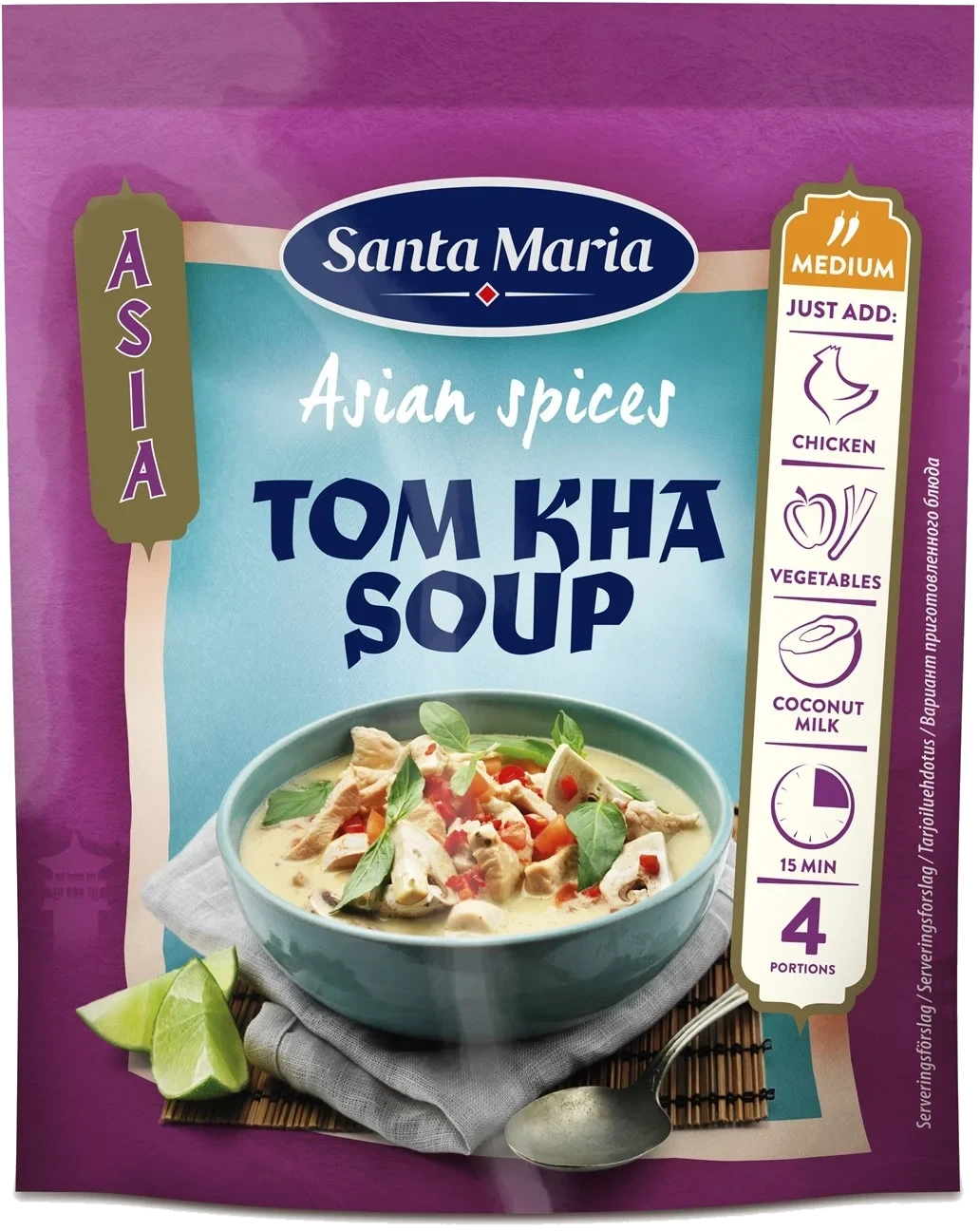 Asian Spices Tom Kha Soup