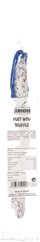 Fuet med trøffel