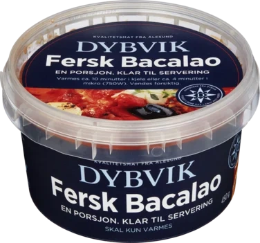 Bacalao Fersk 450g Ferdigmat Dybvik
