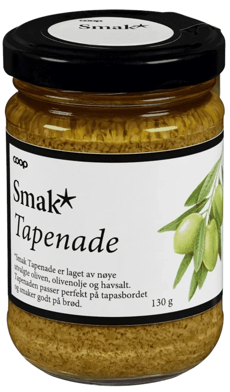 Tapenade 130g Olivenkrem Grønn