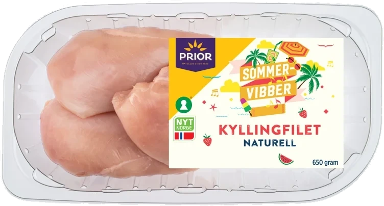 Kyllingfilet 650g Sommervibber