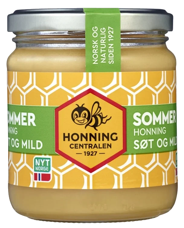 Sommerhonning Norsk 350g Honningcentralen