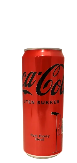Coca Cola Uten Sukker 0,33l