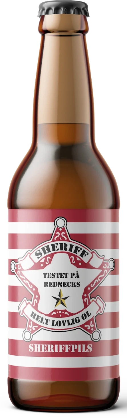 Telemark Bryggeri Sheriff Pilsner 4.7% 0.33l 0.33l