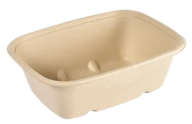 Skål Cube Rektangulaer Fiber 1200ml