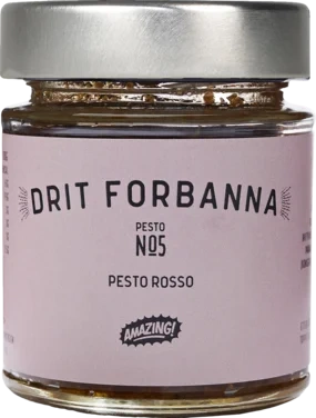 Pesto No 5 Rosso 135g Drit Forbanna