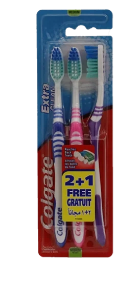Colgate Tannbørster 3 Stk