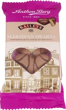 Anthon Berg Marsipanhjerter Baileys 84g