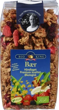 Crunchy Bær Økologisk Frokostblanding 375g