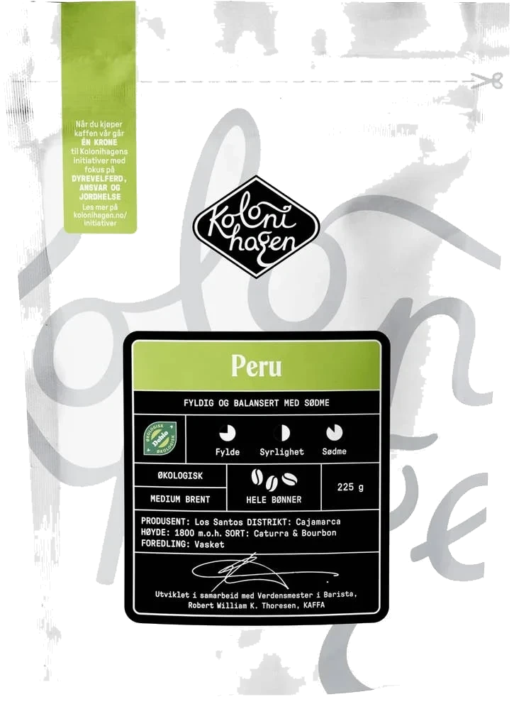 Økologisk kaffe Peru