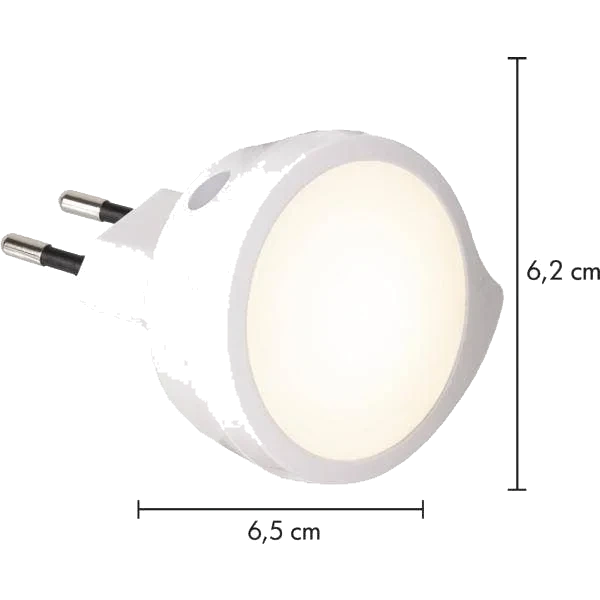 Nattlampa LED Functional Vit