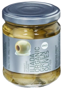 Oliven Grønn 184g Iliada