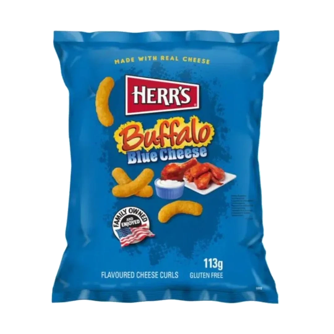 Herr's Buffalo Blue Cheese Curls 113 g DATOVARE