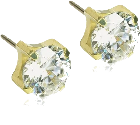 Blomdahl Golden Titanium Tiffany 7 mm