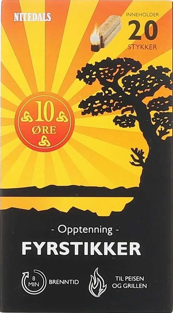 Små Opptenningsfyrstikker