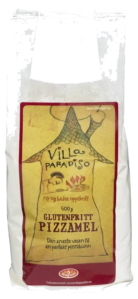 Glutenfritt pizzamel