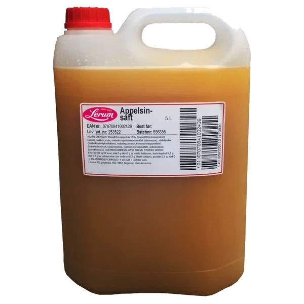 Appelsinsaft 5l Lerum