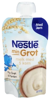 Min Grøt 5-korn Spiseklar 6m 110g