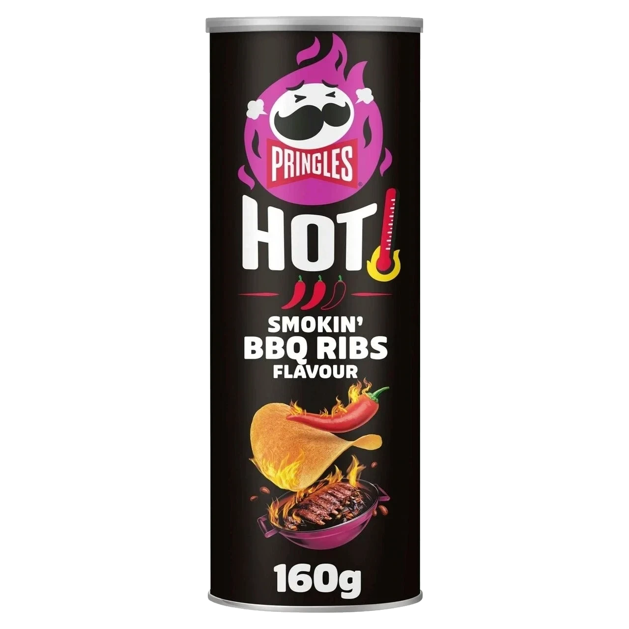 Pringles Hot Smokin' Bbq Ribs 160g