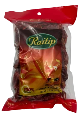 Raitip Dried Chilli Whole w/O Steam Ot Kho 100g