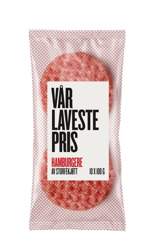 Frosne hamburgere