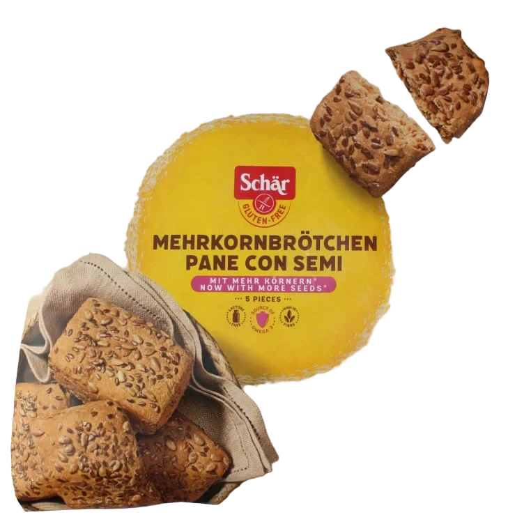 Schär Mehrkornbrötchen Fryst 250g