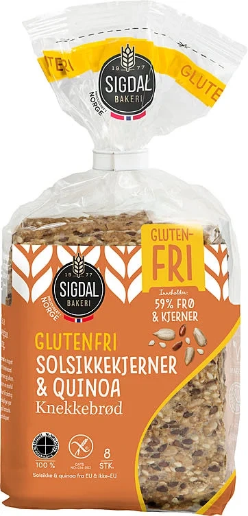 Glutenfri Solsikke Quinoa 190g