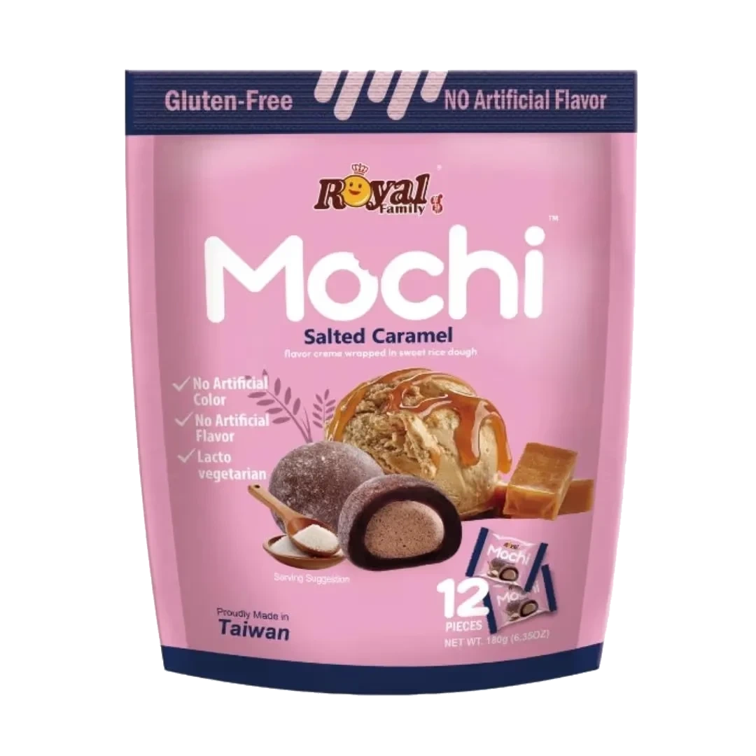 Royal Family Mochi Salted Caramel 180g