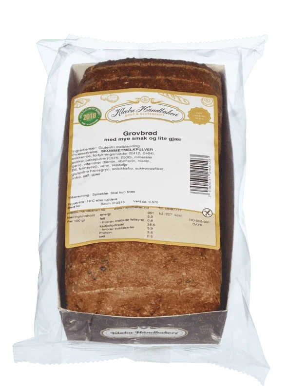Klæbu Grovbrød 600g