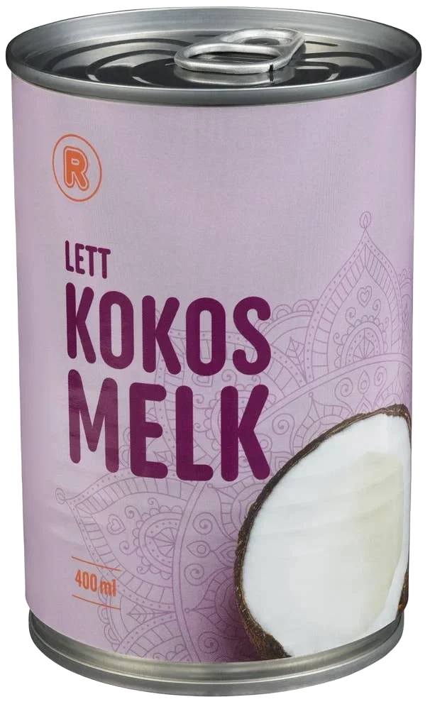 Lett kokosmelk 400 ml
