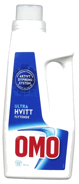 Omo Ultra Hvitt Flytende 595ml