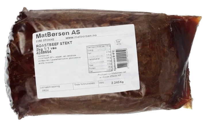 Roastbiff Stekt hel 2kg