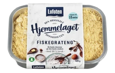 Fiskegrateng Hjemmelaget 420g Lofoten