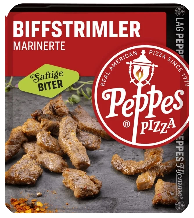 Biffstrimler 100g Peppes