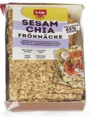 Schär Fröknäcke Sesam & Chia 170g