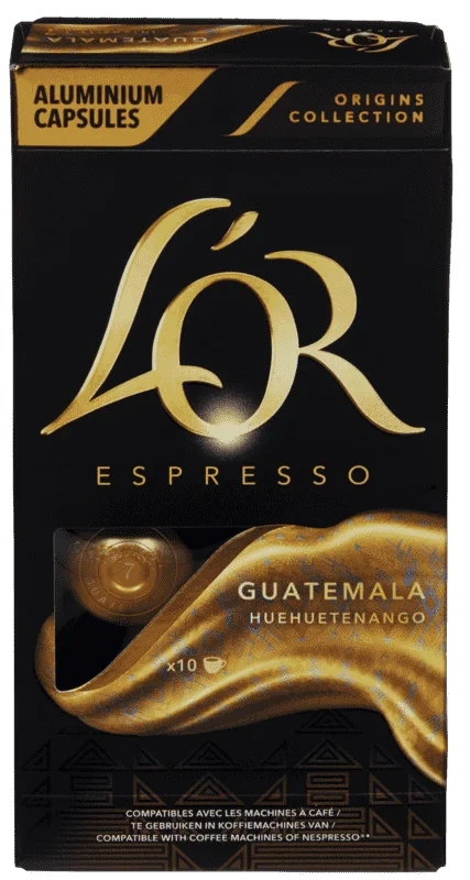Lor Kaffekaps Guatemala Utz 10stk