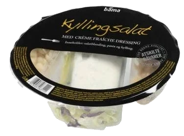 Kyllingsalat med crème fraîche